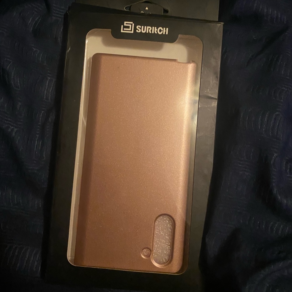 SURITCH rose gold Galaxy Note 10 phone case